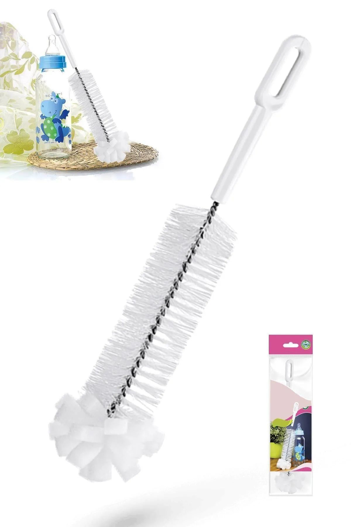 Just Cheap Store Bebek Biberonu Şişe Temizleme Yikama Hijyenik Firça Biberon Temiz