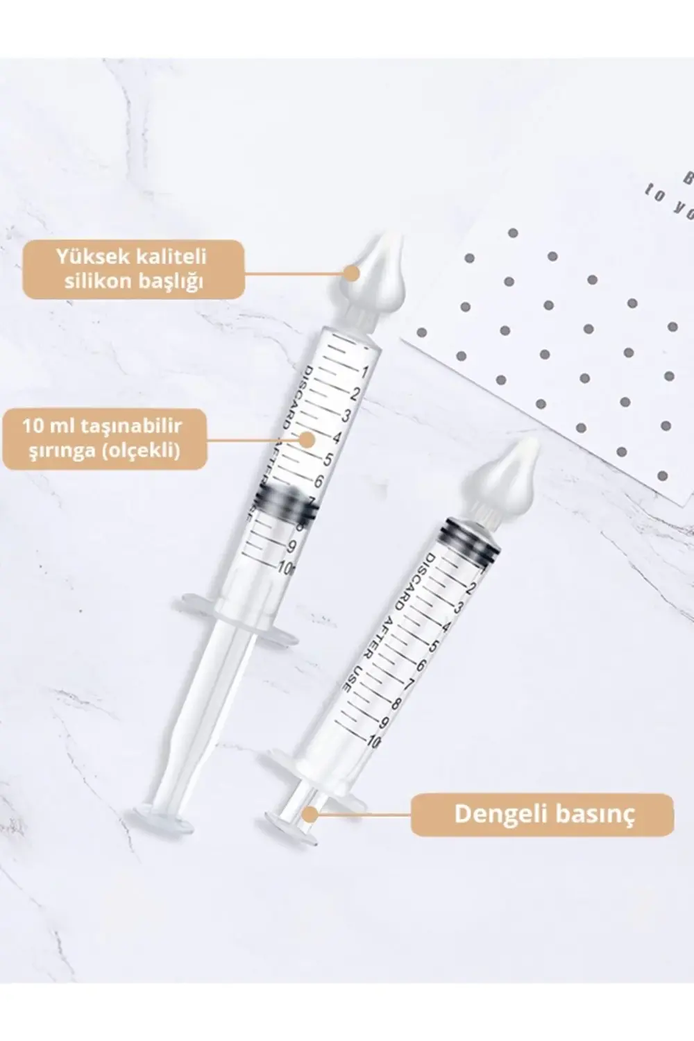 Bebek Burun Temizleme Şiringa 10 ml (2 ADET)