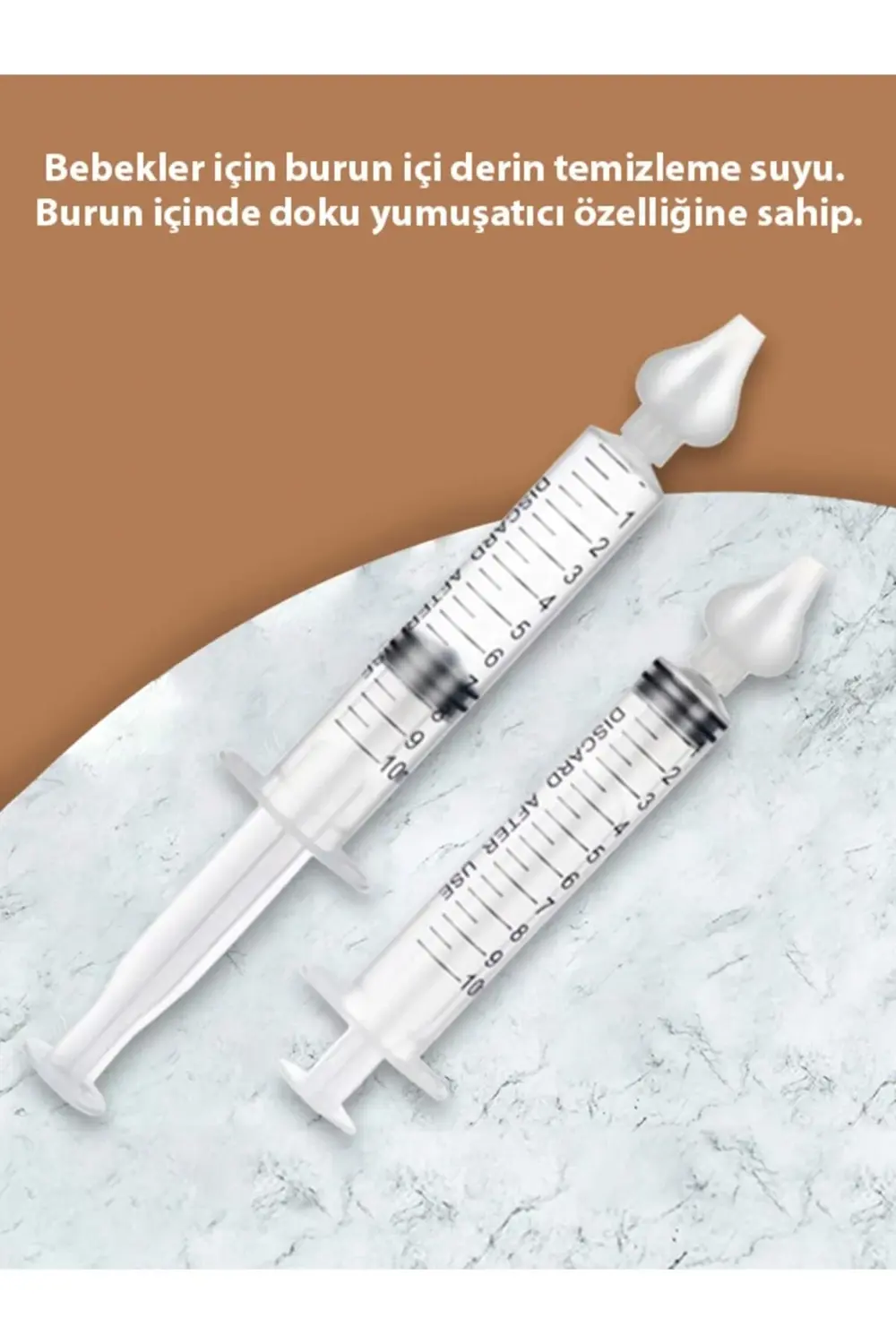 Bebek Burun Temizleme Şiringa 10 ml (2 ADET)