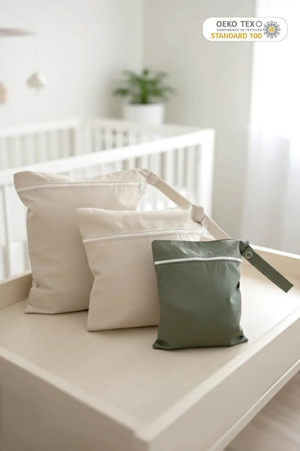 Bebek Çamaşır Yıkama ve Saklama Torbası 3'lü Set Seyahat Düzenley