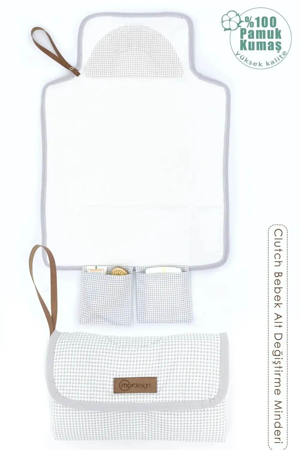 Mordesign Bebek Çanta Alt Açma Minderi Alt Değiştirme Pedi, Taşınabilir Bak