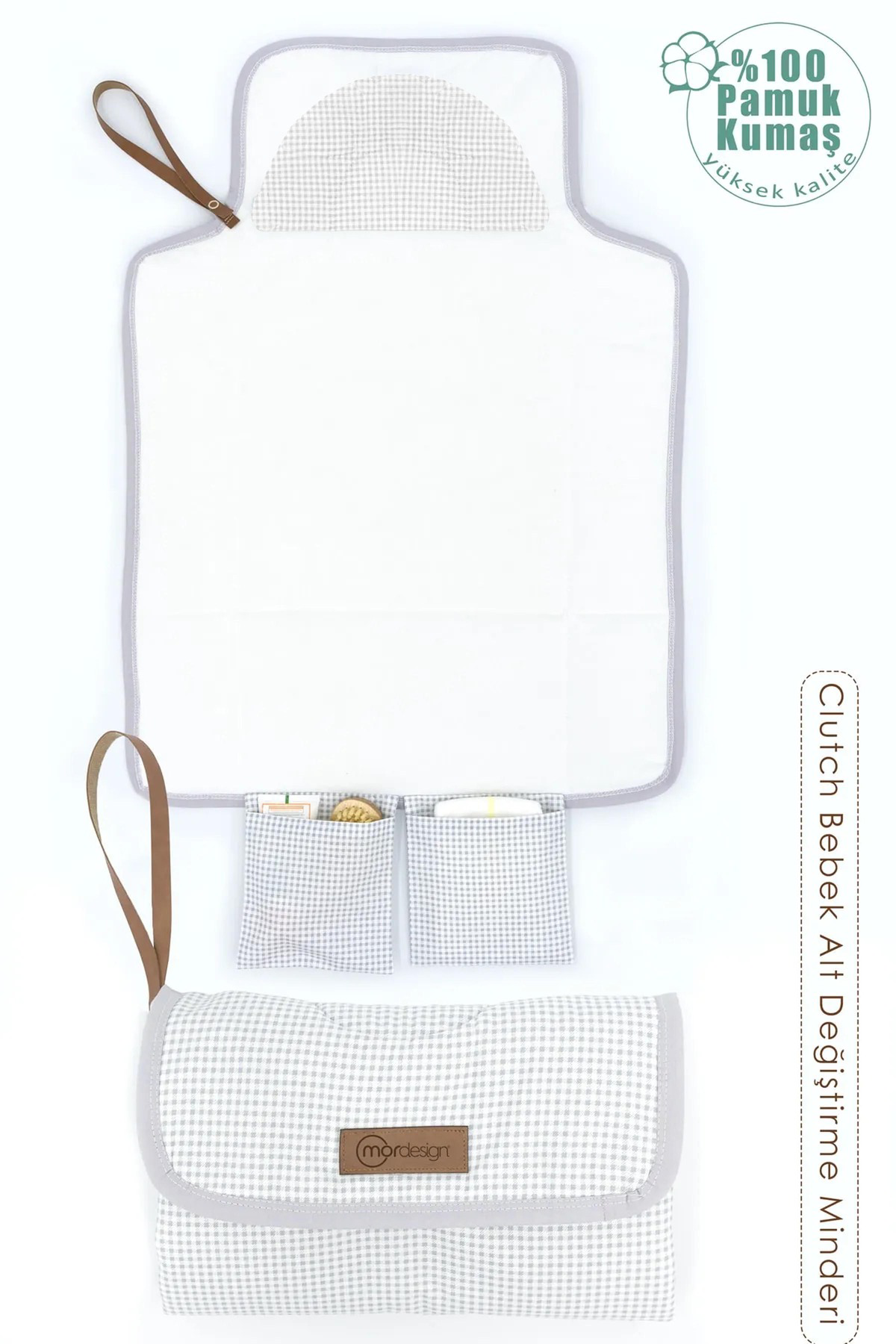 Mordesign Bebek Çanta Alt Açma Minderi Alt Değiştirme Pedi, Taşınabilir Bak