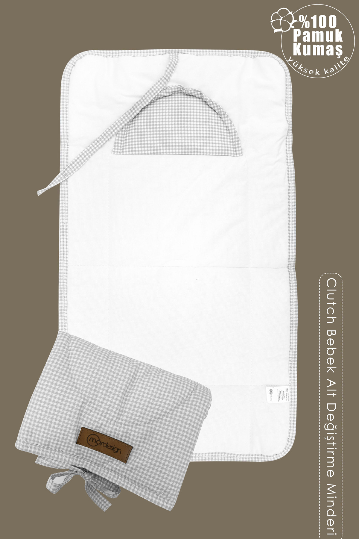 Mordesign Bebek Çanta Alt Açma Minderi Alt Değiştirme Pedi Taşınabilir Bakı