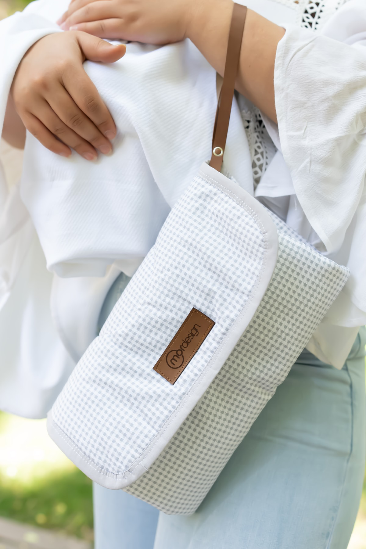 Mordesign Bebek Çanta Alt Açma Minderi Alt Değiştirme Pedi, Taşınabilir Bak