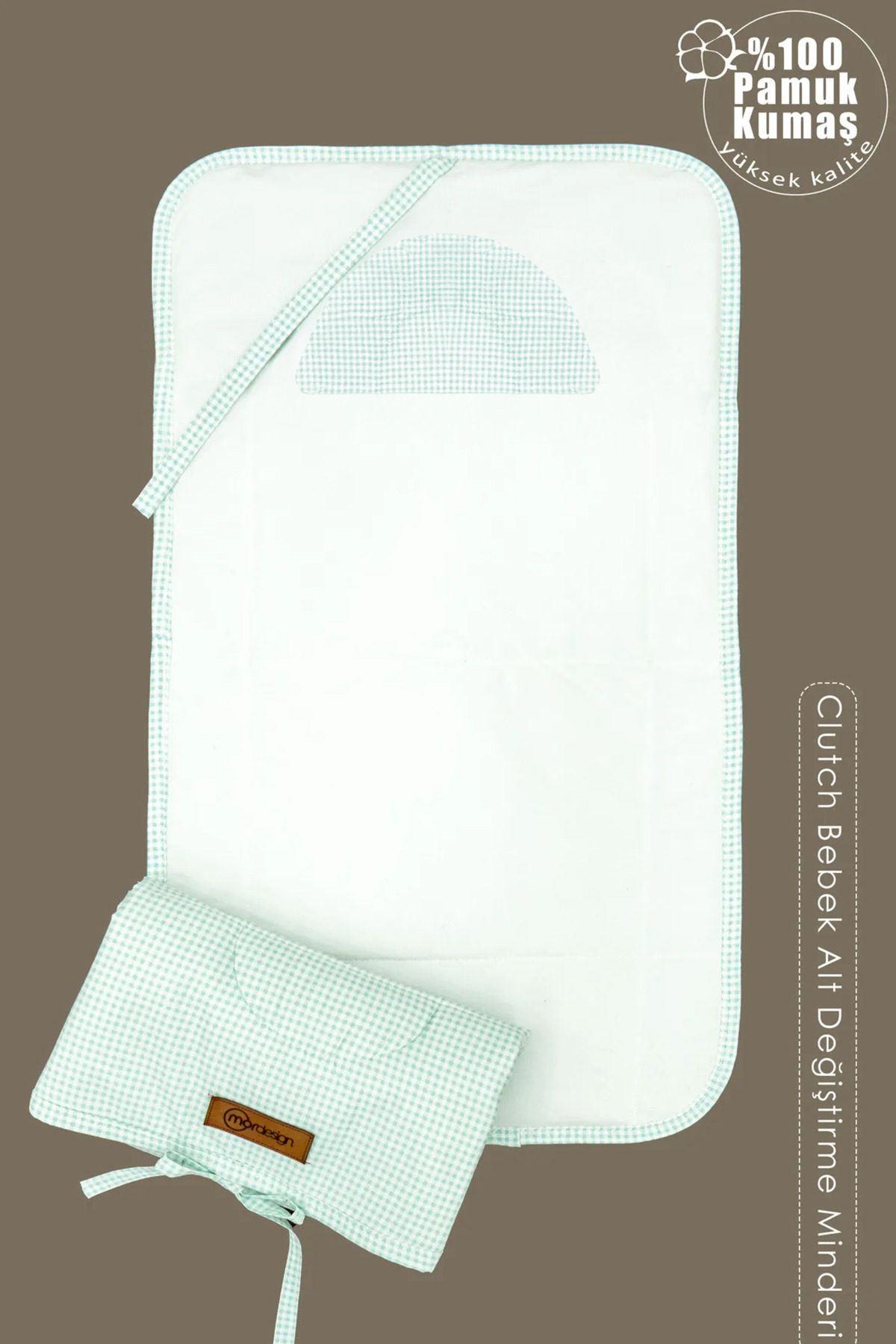 Mordesign Bebek Çanta Alt Açma Minderi, Alt Değiştirme Pedi, Taşınabilir Ba