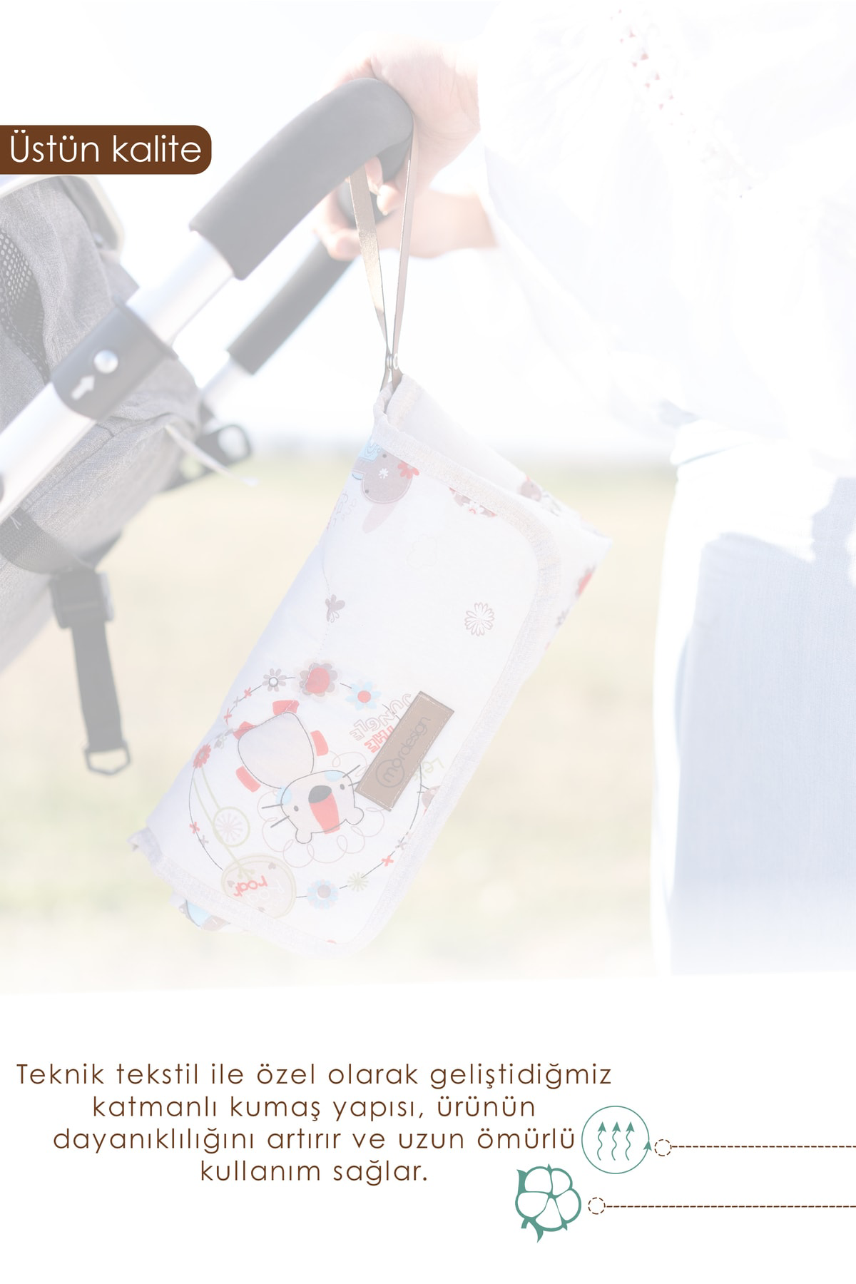 Bebek Çanta Alt Açma Minderi, Alt Değiştirme Pedi, Taşınabilir Ba