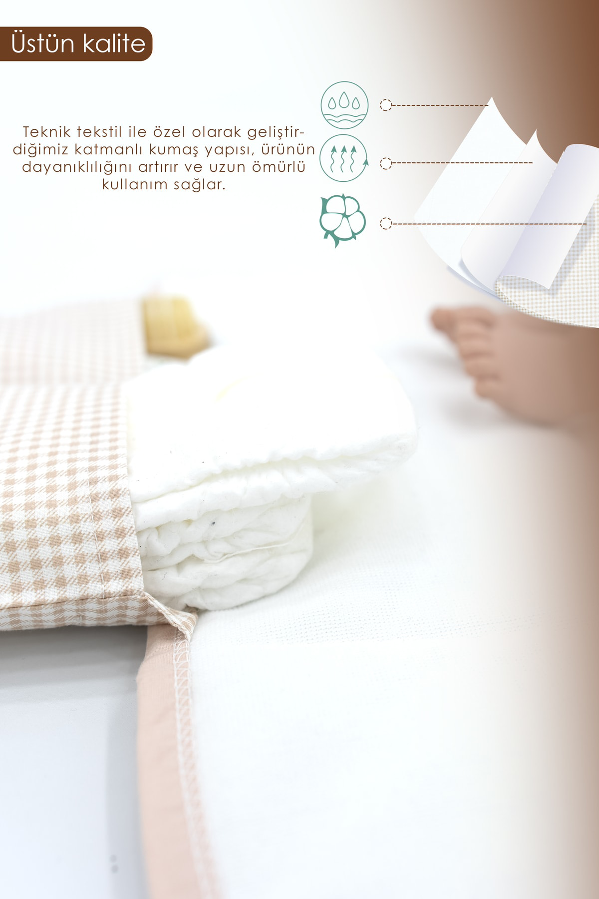 Mordesign Bebek Çanta Alt Açma Minderi, Alt Değiştirme Pedi, Taşınabilir Ba