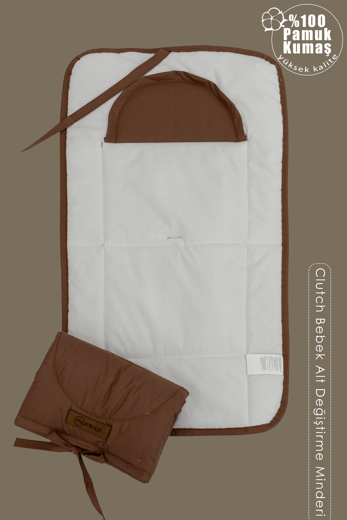 Mordesign Bebek Çanta Alt Açma Minderi, Alt Değiştirme Pedi, Taşınabilir Ba