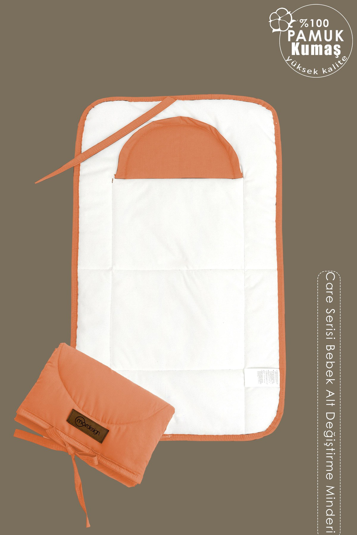 Mordesign Bebek Çanta Alt Açma Minderi Alt Değiştirme Pedi Taşınabilir Bakı