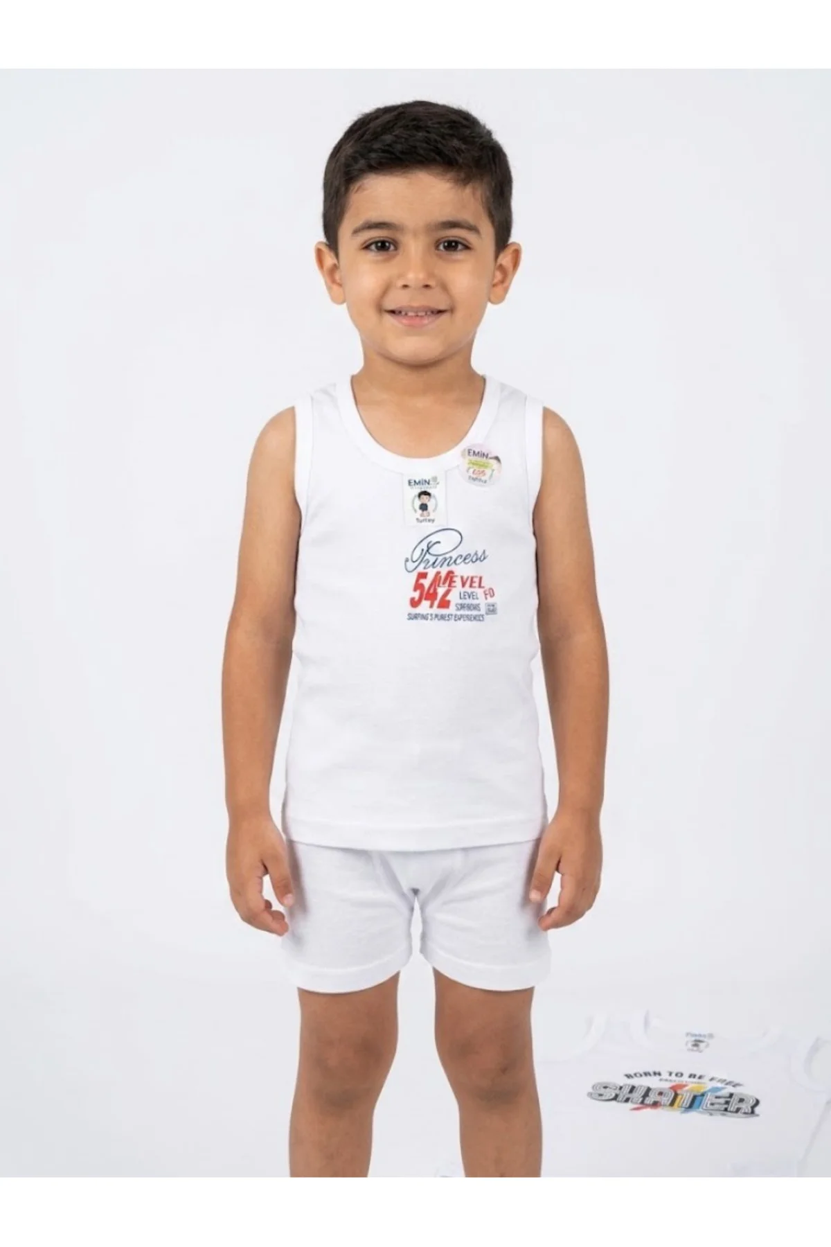 Bebek & Çocuk Atlet Şort Takımı