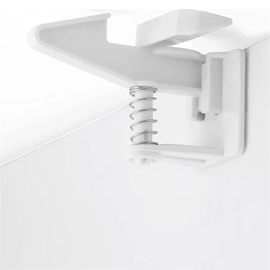 Bebek Çocuk Güvenliği Korumalı Yapışkan Çekmece ve Dolap İçin Tutucu Gizli Güvenlik Kilidi Bebek Çocuk Güvenliği Korumalı Yapışkan Çekmece ve Dolap İçin Tutucu Gizli Güvenlik Kilidi