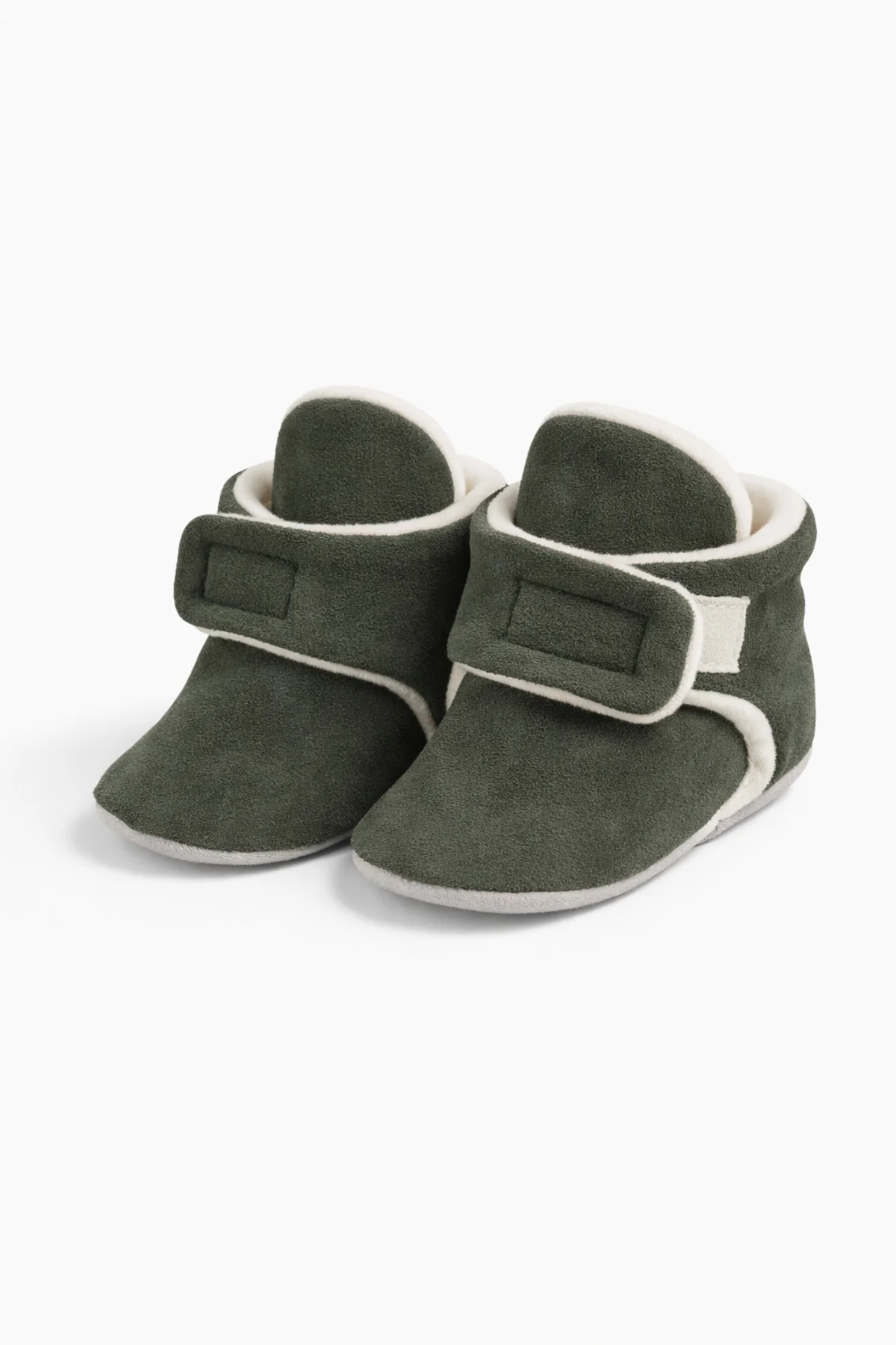 Bebek Çocuk Pandufu Cırtlı Kaymaz Yumuşak Taban Ev Ayakkabısı