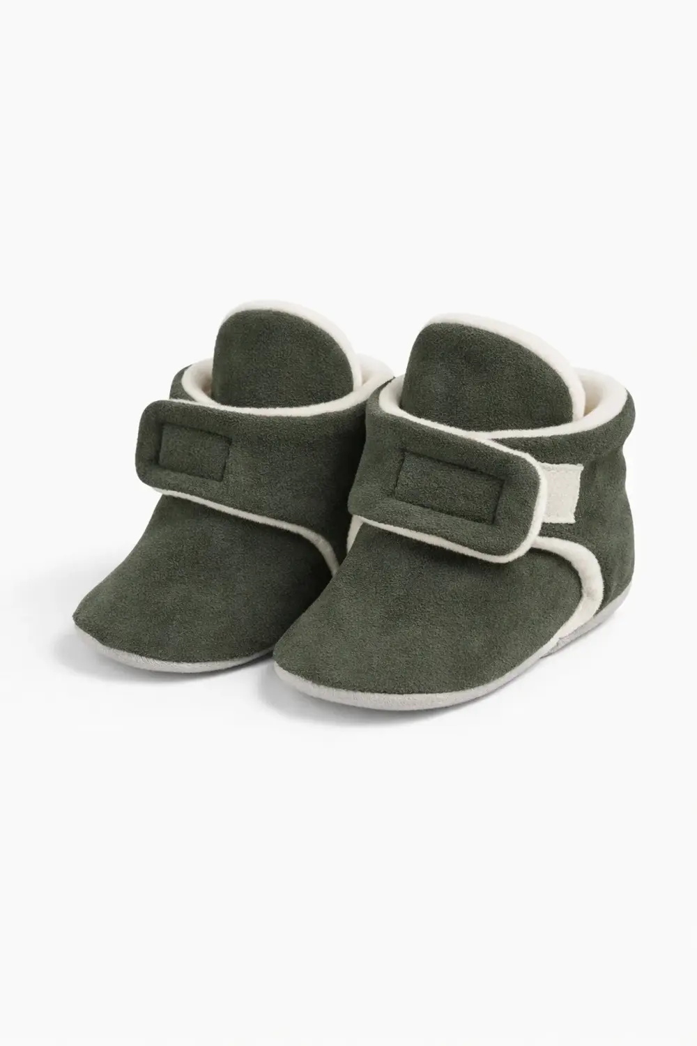 Bebek Çocuk Pandufu Cırtlı Kaymaz Yumuşak Taban Ev Ayakkabısı