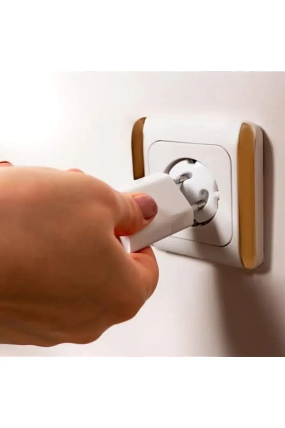 ® Bebek Çocuk Priz Koruma Kapağı (6 Adet) Çocuk Güvenliği, Priz M