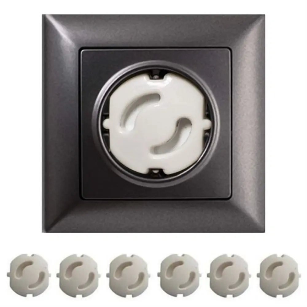 Bebek Çocuk Priz Koruma Kapağı (6 Adet) Çocuk Güvenliği, Priz Muh