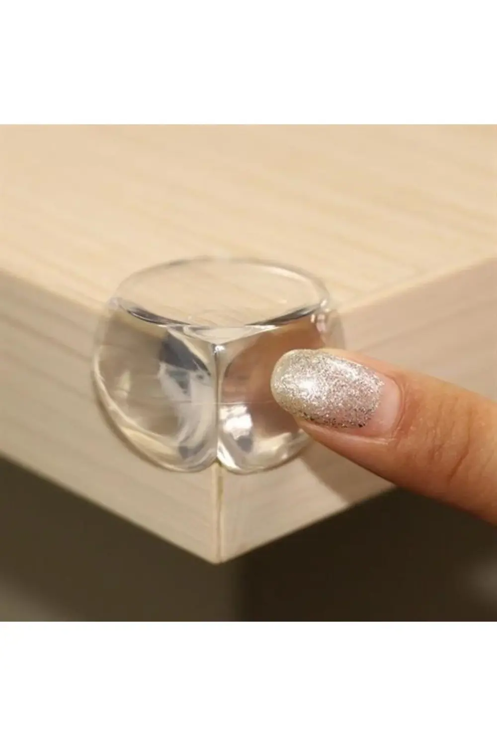 ® Bebek Çocuk Yumuşak ve Esnek Dairesel Şeffaf Yapışkanlı Güvenli