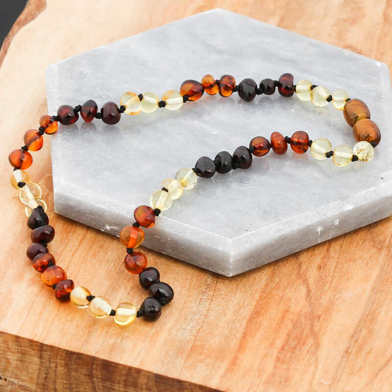 Stillove Bebek Damla Kehribar Diş Kolye  Sl4006