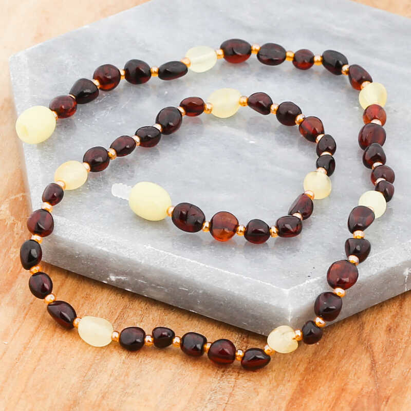 Stillove Bebek Damla Kehribar Diş Kolye  Sl3999