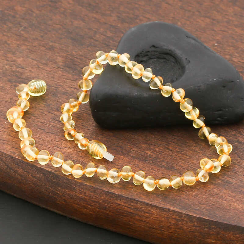 Stillove Bebek Damla Kehribar Diş Kolye  Sl4004