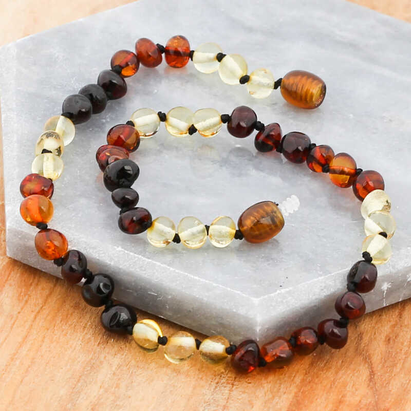 Stillove Bebek Damla Kehribar Diş Kolye  Sl4006