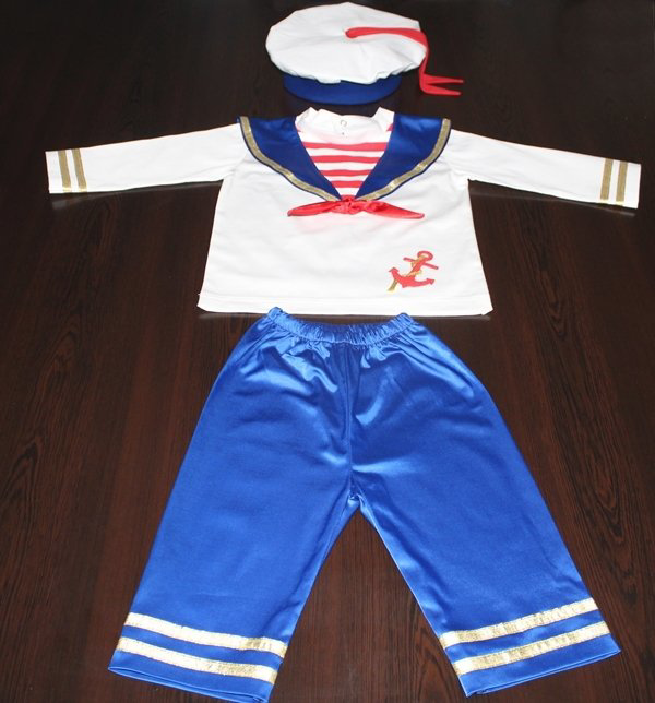 Kostüm Sarayı Bebek Denizci Kostümü Model-2