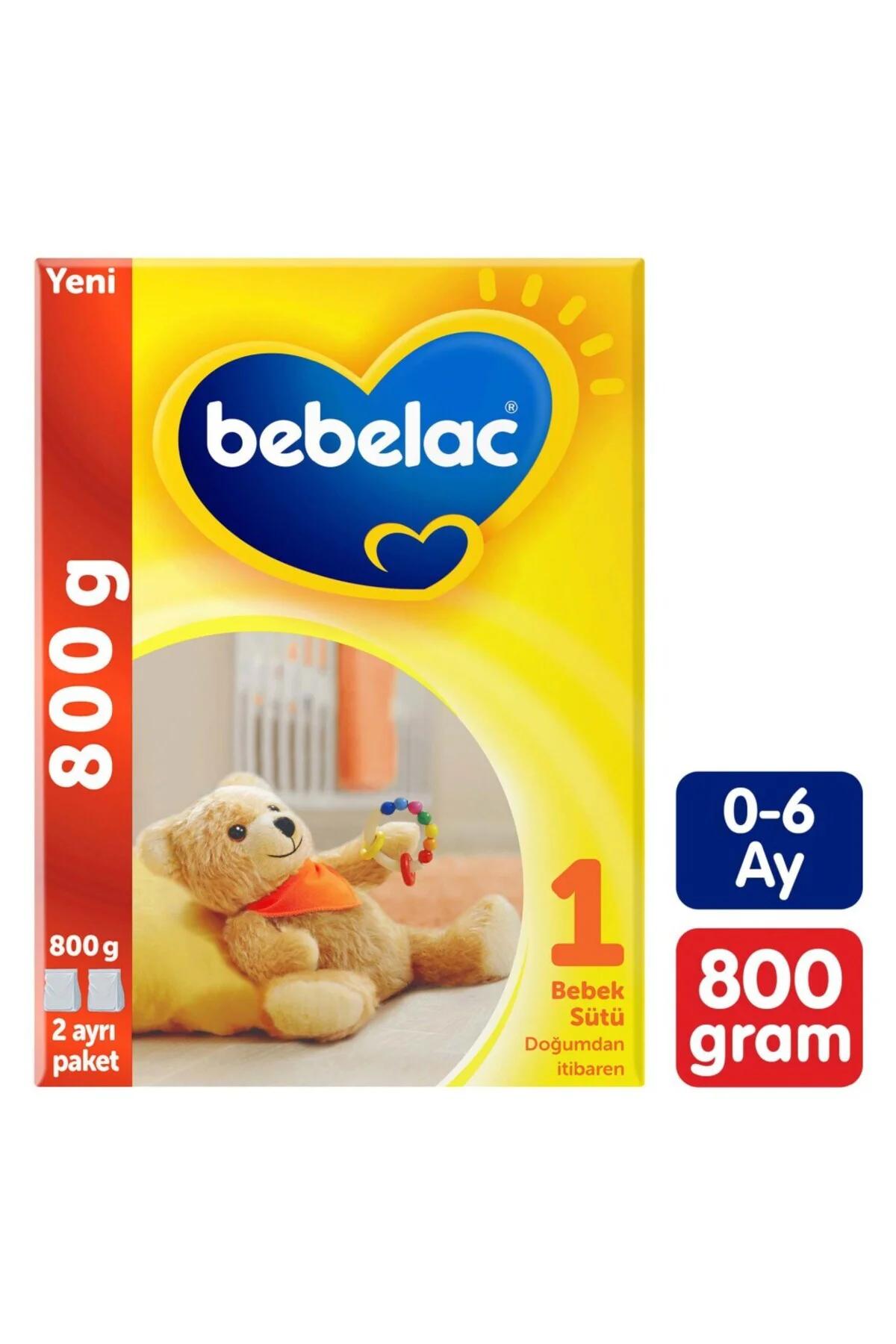 Bebek Devam Sütü No1 800 Gr
