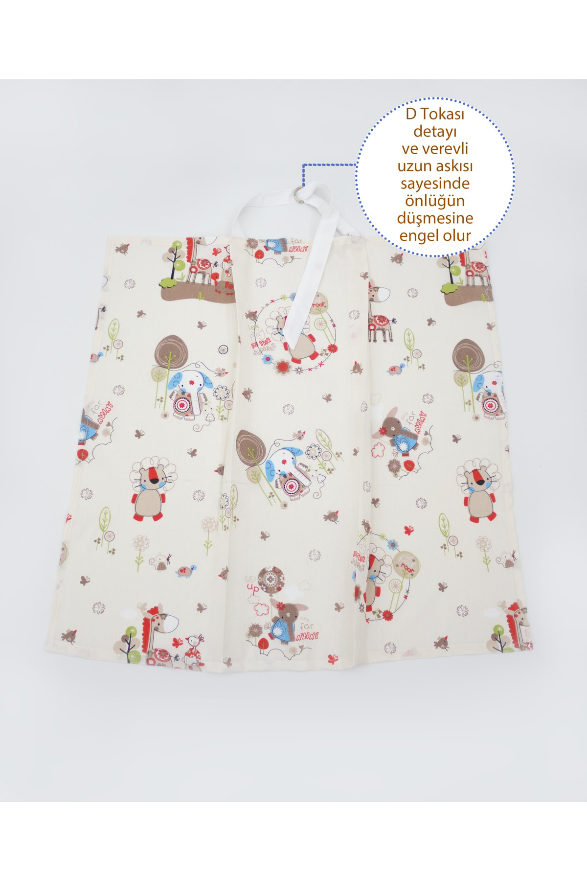 Mordesign Bebek Emzirme Örtüsü / Önlüğü, Animal Serisi