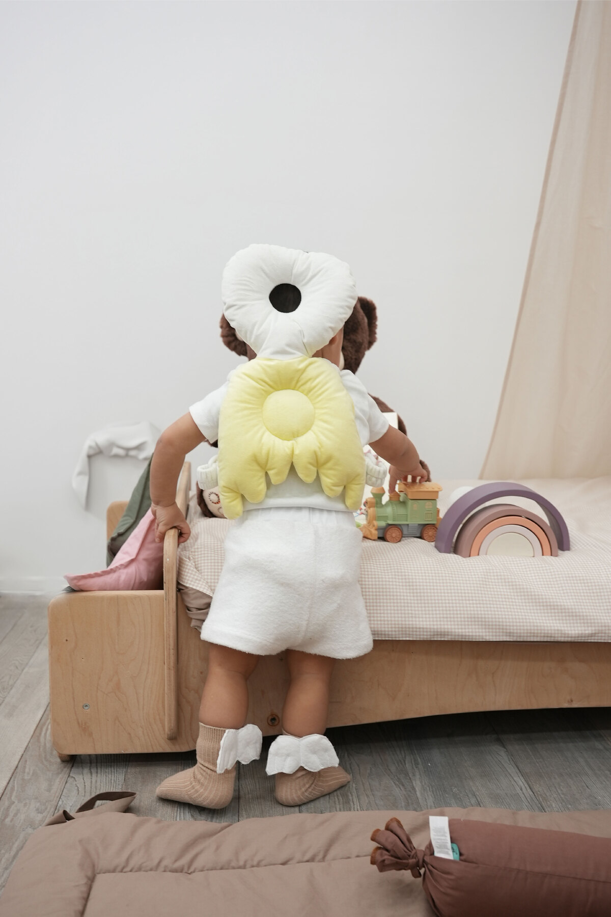 Mordesign Bebek Kafa Koruma Yastığı, Ayarlanabilir Yürümeye Başlayan Koruma