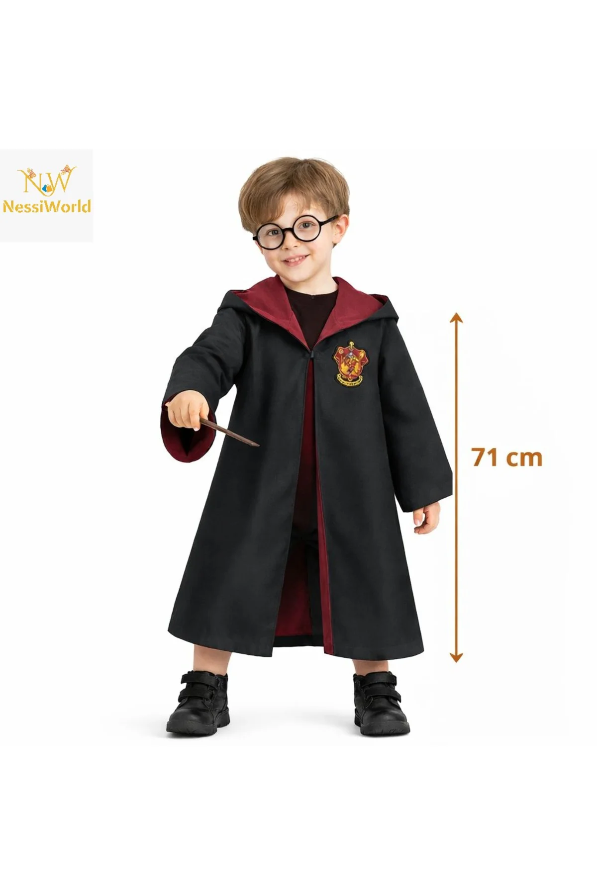 Bebek Kostüm Seti – Asa Gözlük Pelerin 71 cm (2-4 Yaş)