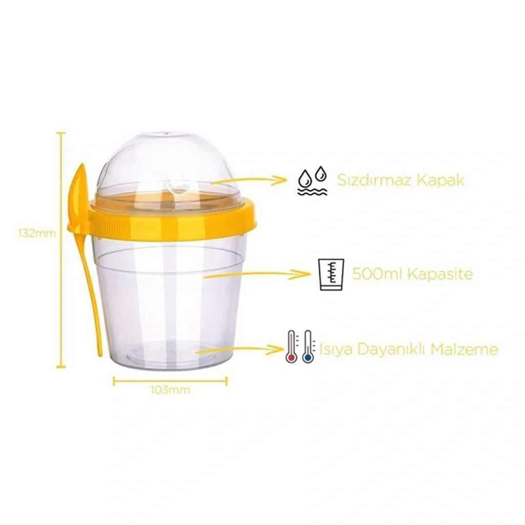 Bebek Mama Saklama Kabı 500ml