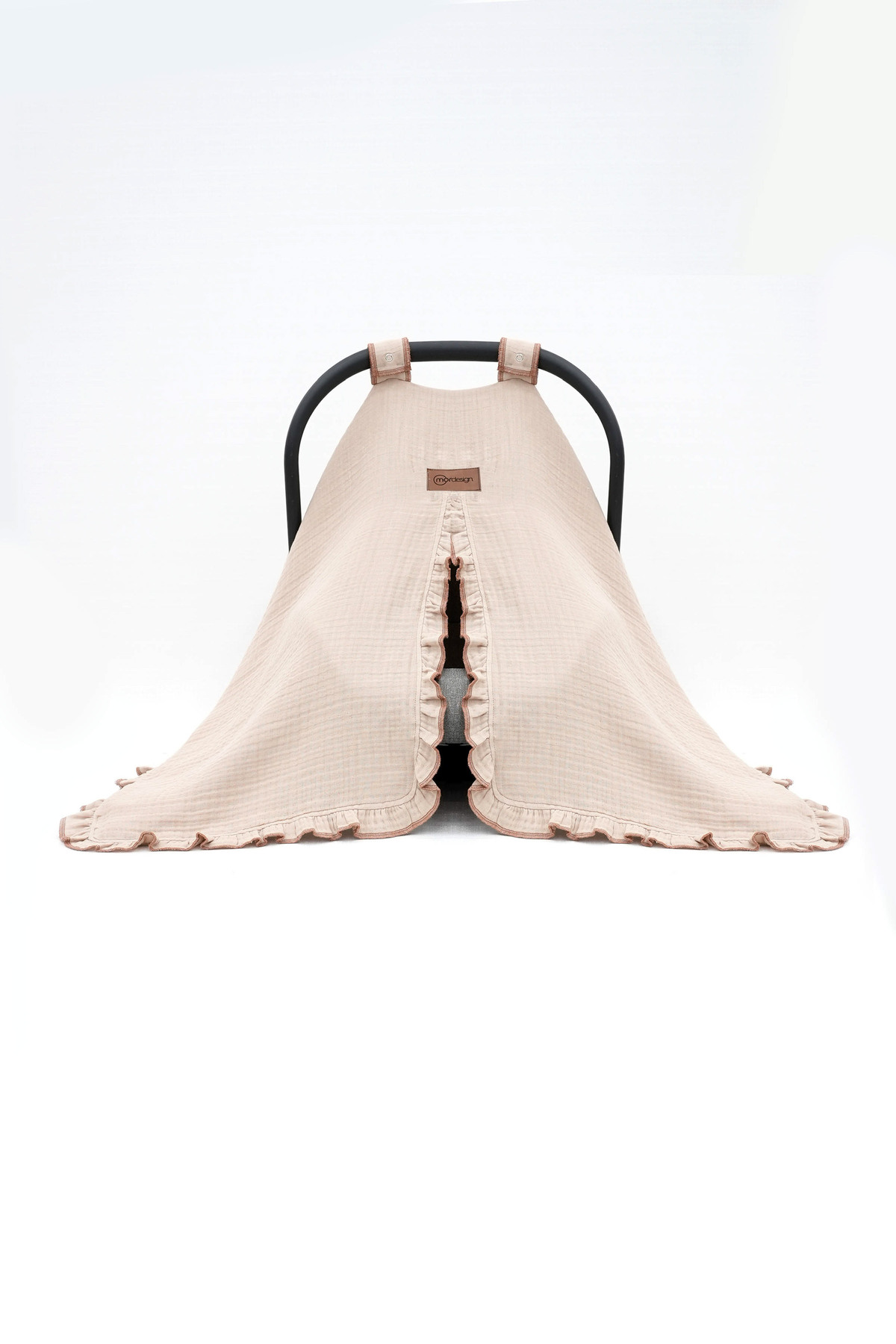 Mordesign Bebek Müslin Puset Örtüsü,Çok Amaçlı Yenidoğan %100Pamuk 4 Katlı