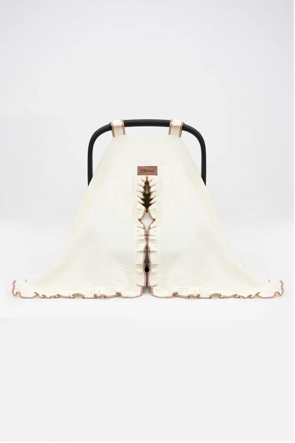 Mordesign Bebek Müslin Puset Örtüsü,Çok Amaçlı Yenidoğan %100 Pamuk 4 Katlı