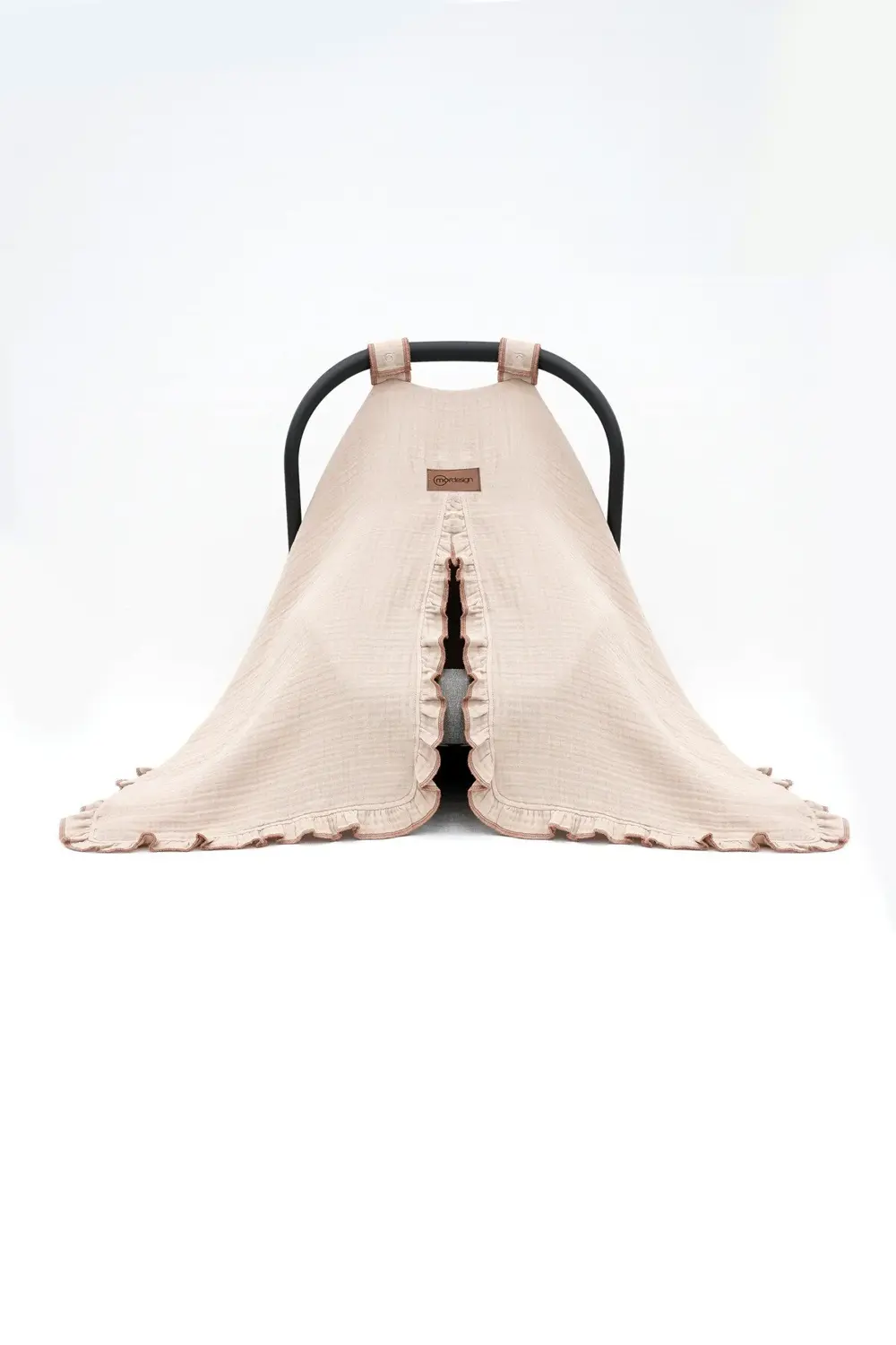 Mordesign Bebek Müslin Puset Örtüsü,Çok Amaçlı Yenidoğan %100Pamuk 4 Katlı