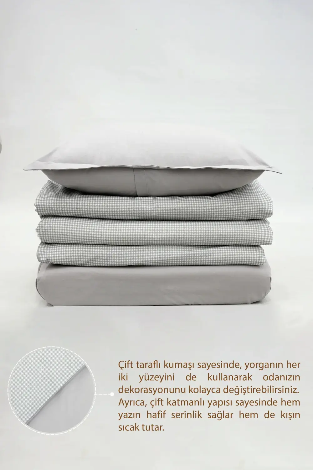 Bebek Nevresim Seti, %100 Pamuk Kumaş Çift Taraflı, Çocuk Nevresi