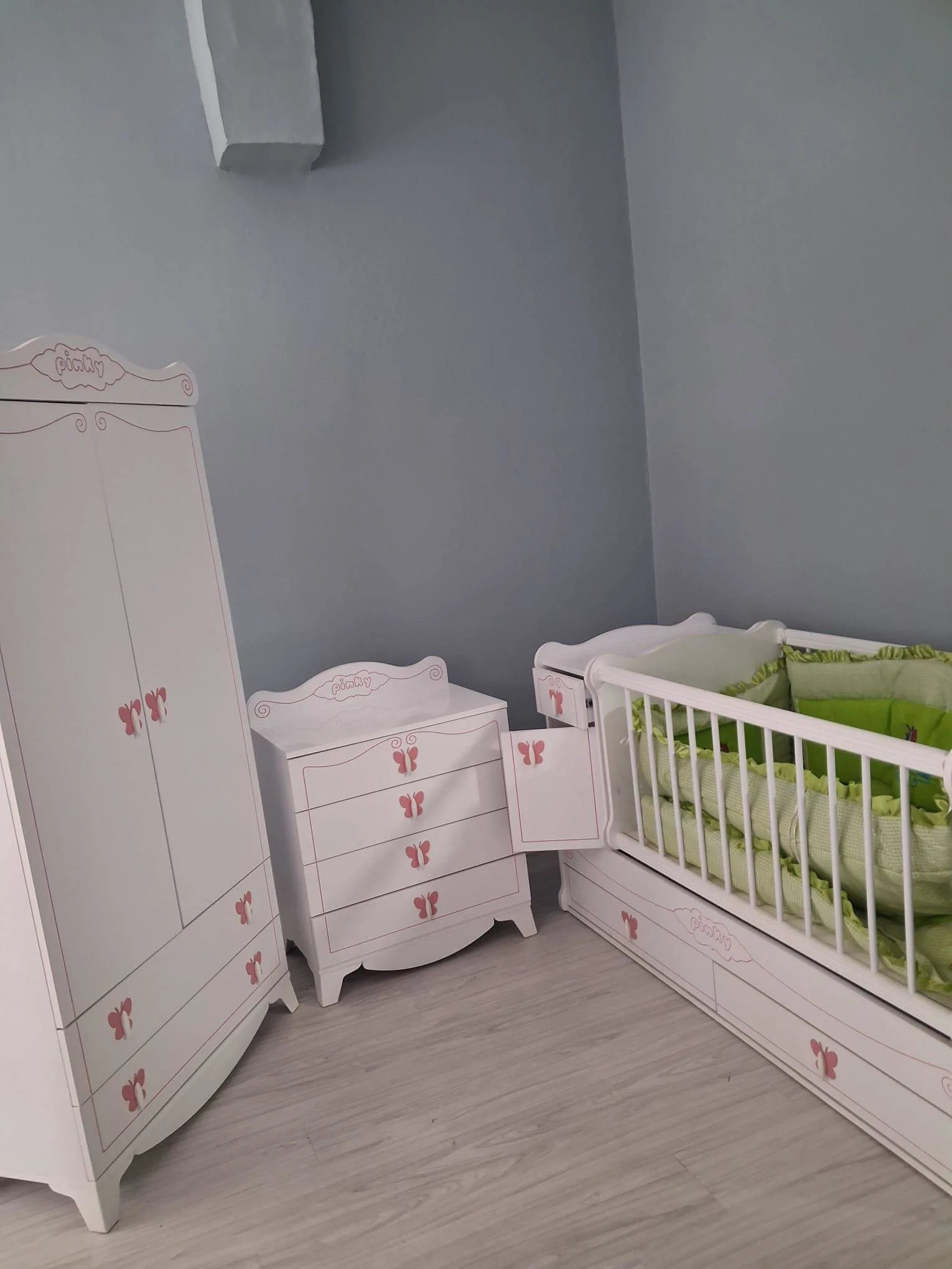 Bebek Odası 90654 Pink Takım Dolap Uzamalı Beşik Şifonyer Demonte Ürün Fiyatı, Yorumları ve Özellikleri