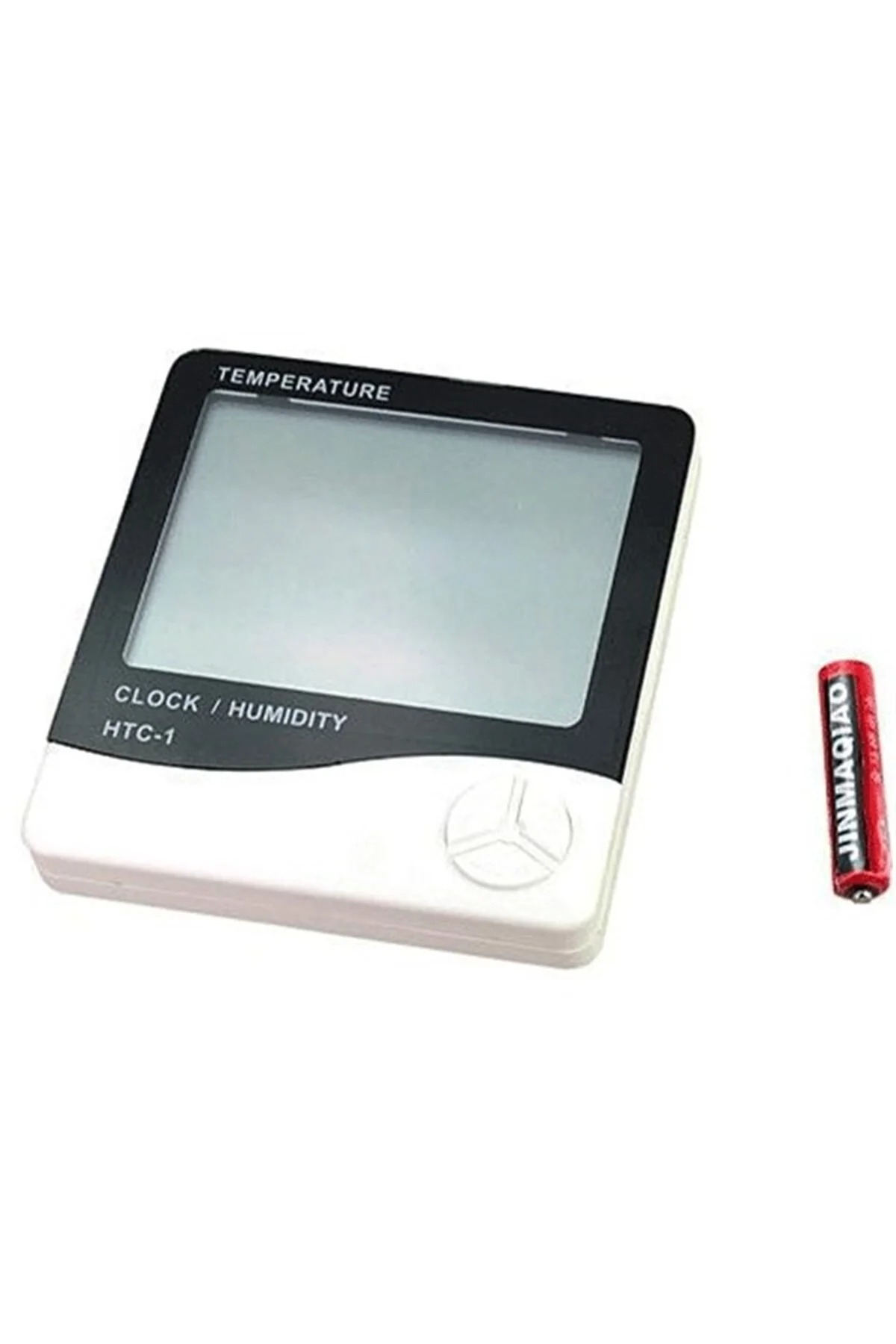 Bebek Odası Masaüstü Dijital Termometre Nem Ölçer Higrometre Saat