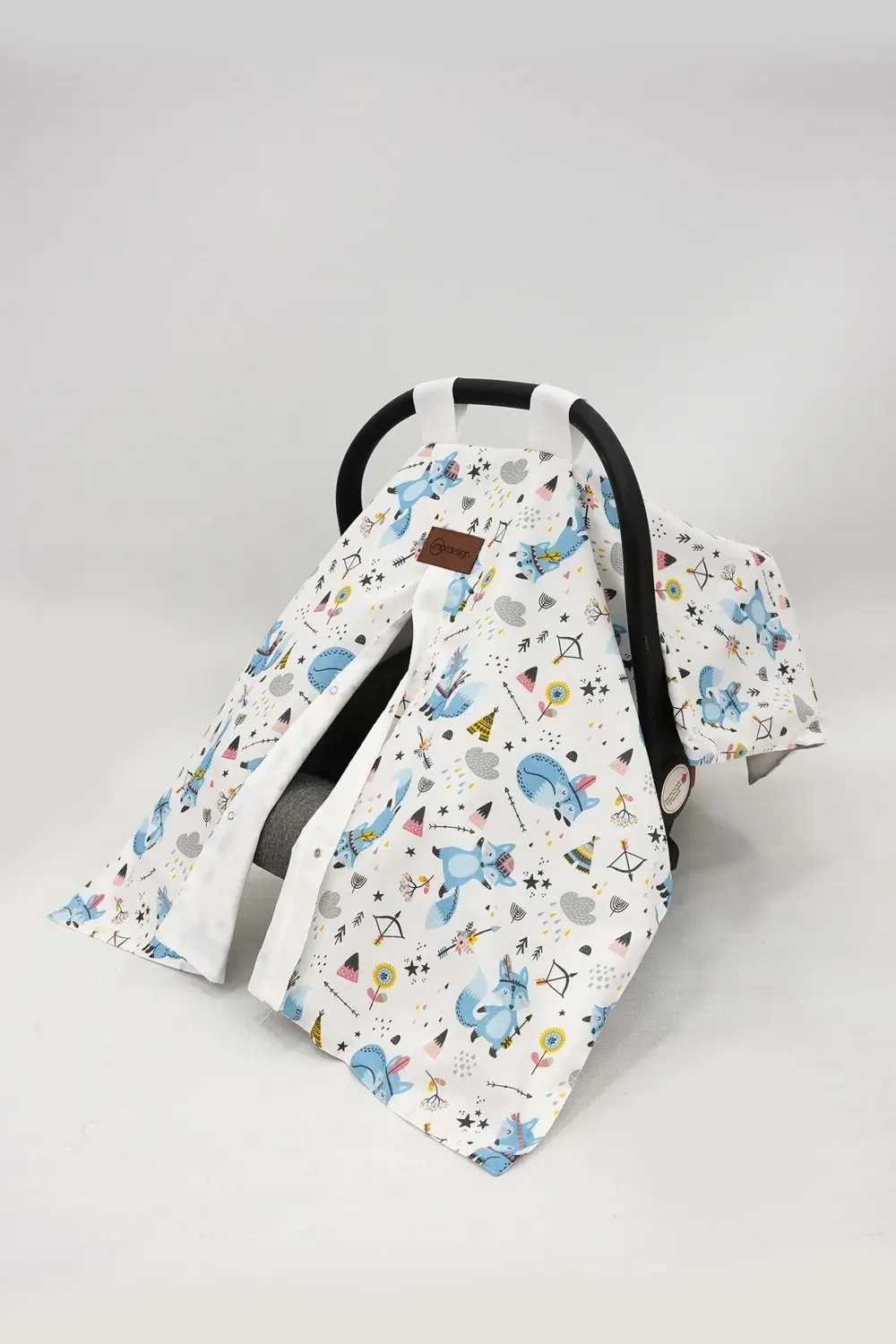 Bebek Ortopedik Puset Minder / Örtü, 2'li Avantajlı Puset Set, Ti