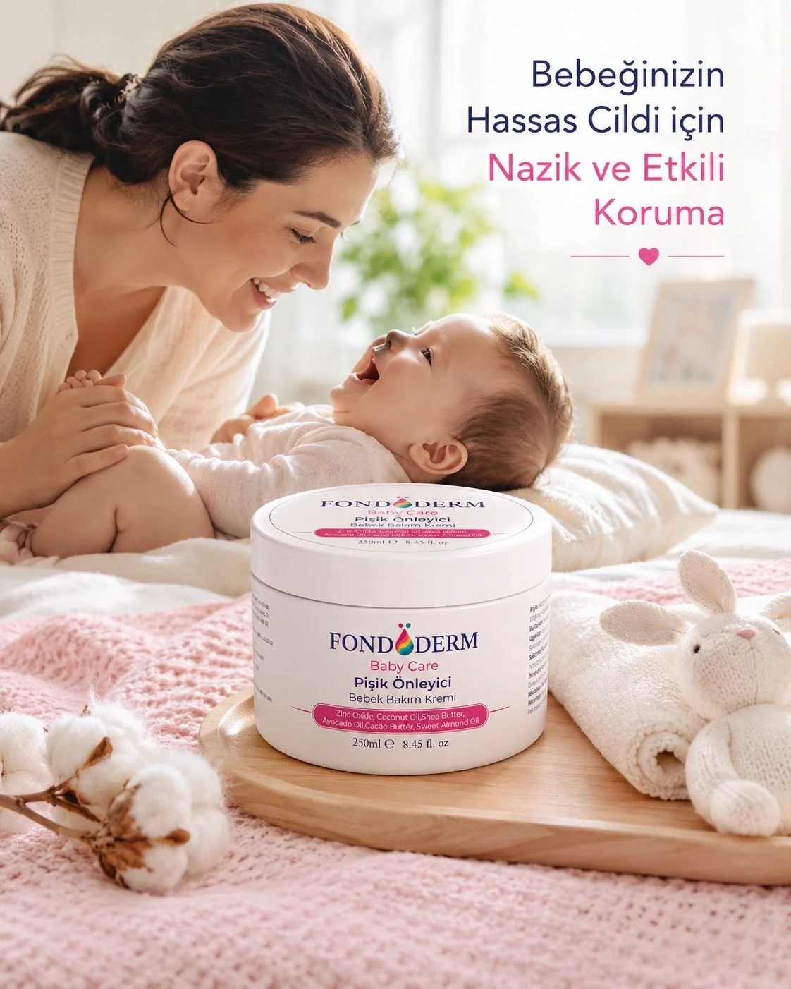 Bebek Pişik Giderici Bariyer Krem Onarıcı Yoğun Cilt Bakım Kremi Çinko Oksit Lanolin Bebek Pişik Giderici Bariyer Krem Onarıcı Yoğun Cilt Bakım Kremi Çinko Oksit Lanolin