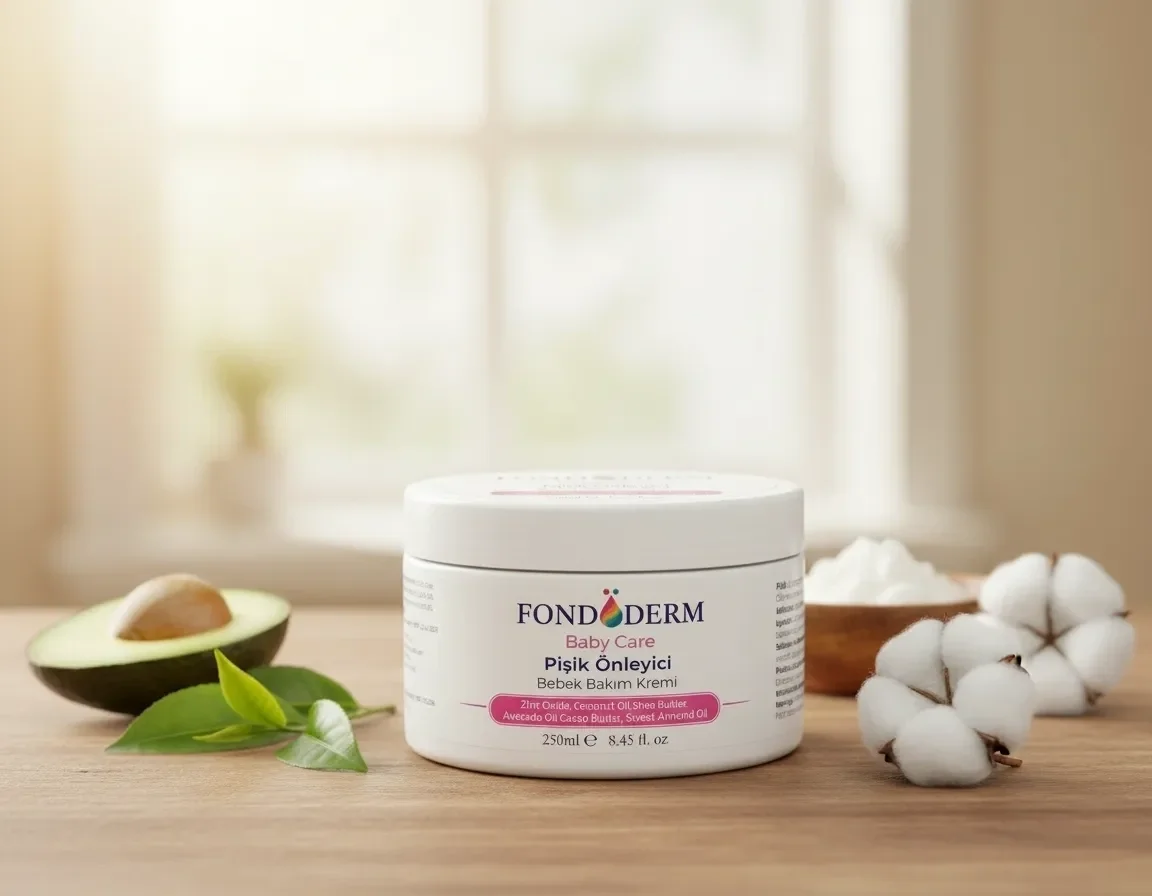 Bebek Pişik Kremi Çinko Oksit ve Lanolin İçerikli Bariyer Krem Yoğun Onarıcı Cilt Bakım Kremi