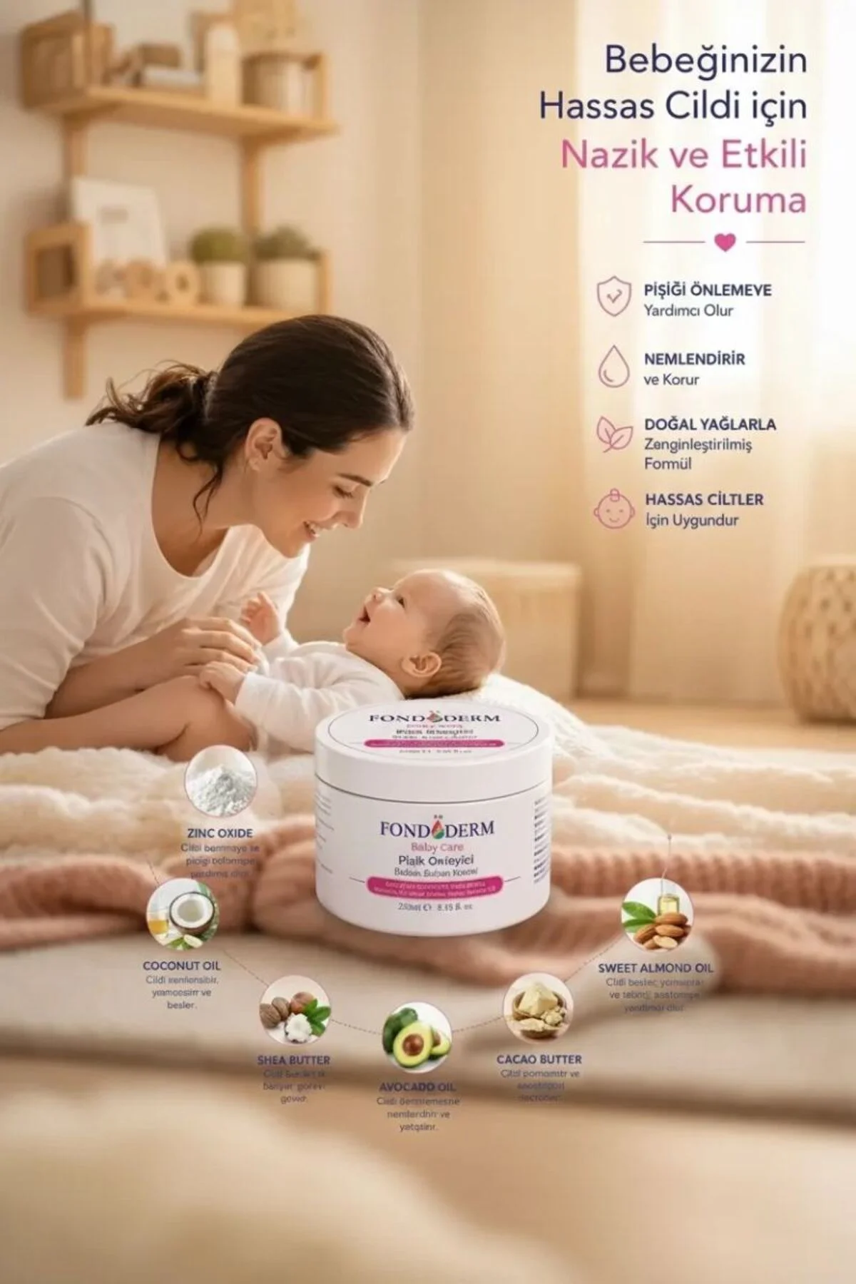 Bebek Pişik Kremi Çinko Oksit Ve Lanolin İçerikli Bariyer Krem Yo Bebek Pişik Kremi Çinko Oksit Ve Lanolin İçerikli Bariyer Krem Yo