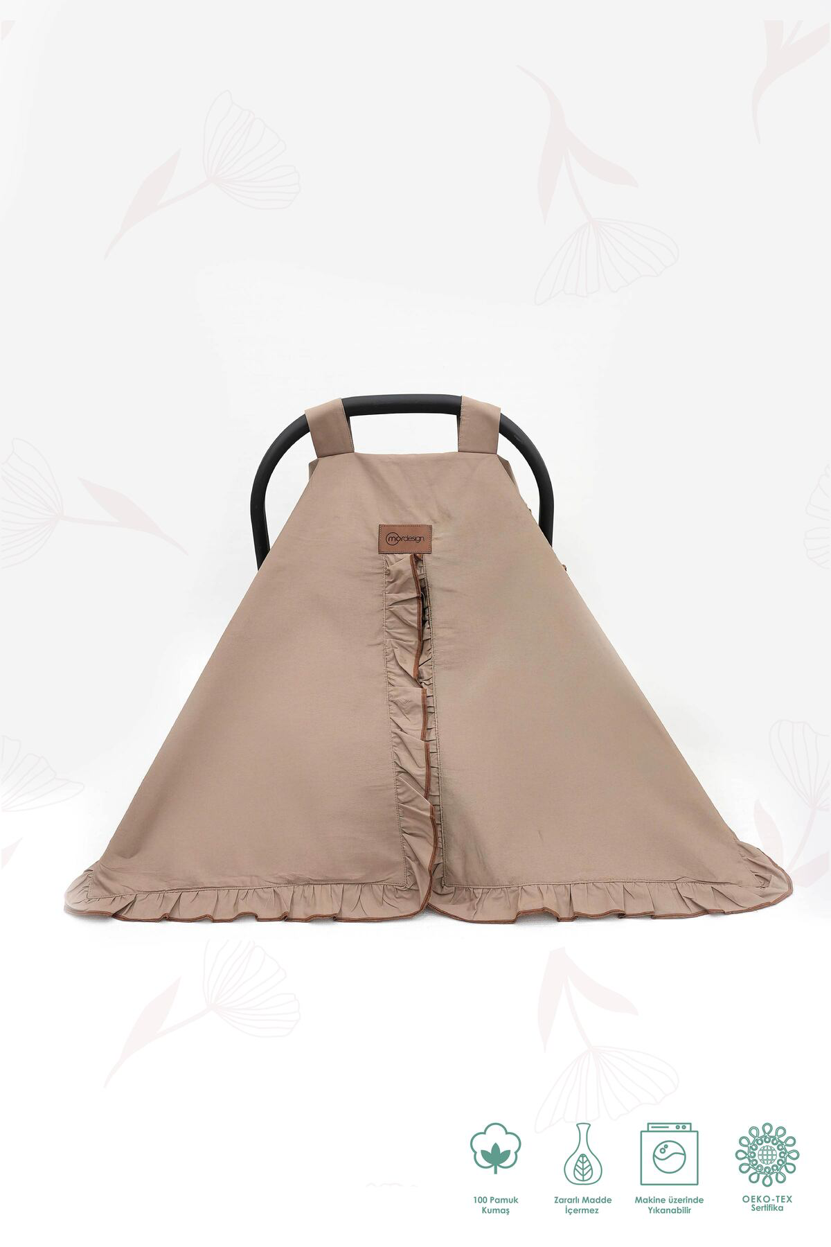 Mordesign Bebek Puset Örtüsü,Çok Amaçlı Yenidoğan %100 Pamuk Fırfırlı Örtü, Mordesign Bebek Puset Örtüsü,Çok Amaçlı Yenidoğan %100 Pamuk Fırfırlı Örtü,