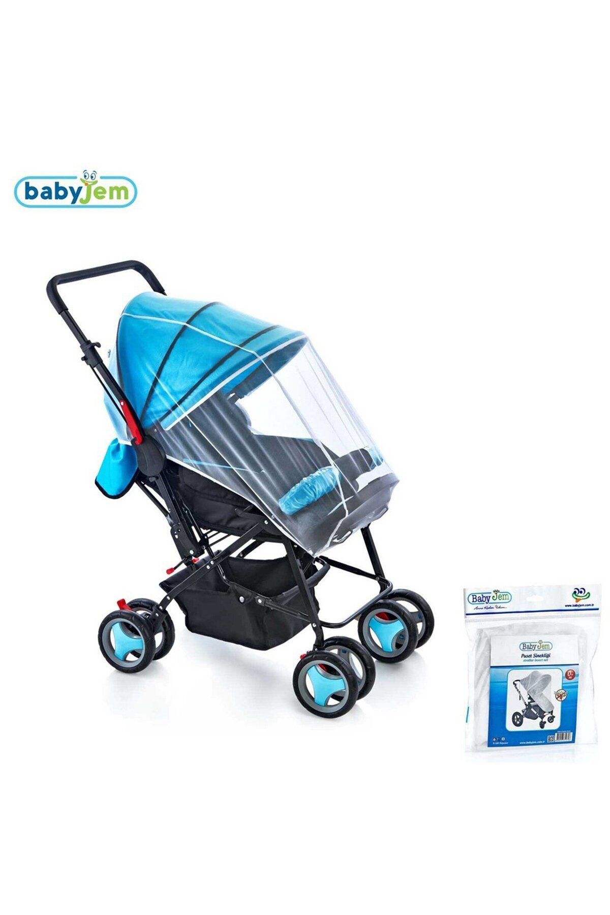 Babyjem Bebek Puset Sinekliği Beyaz