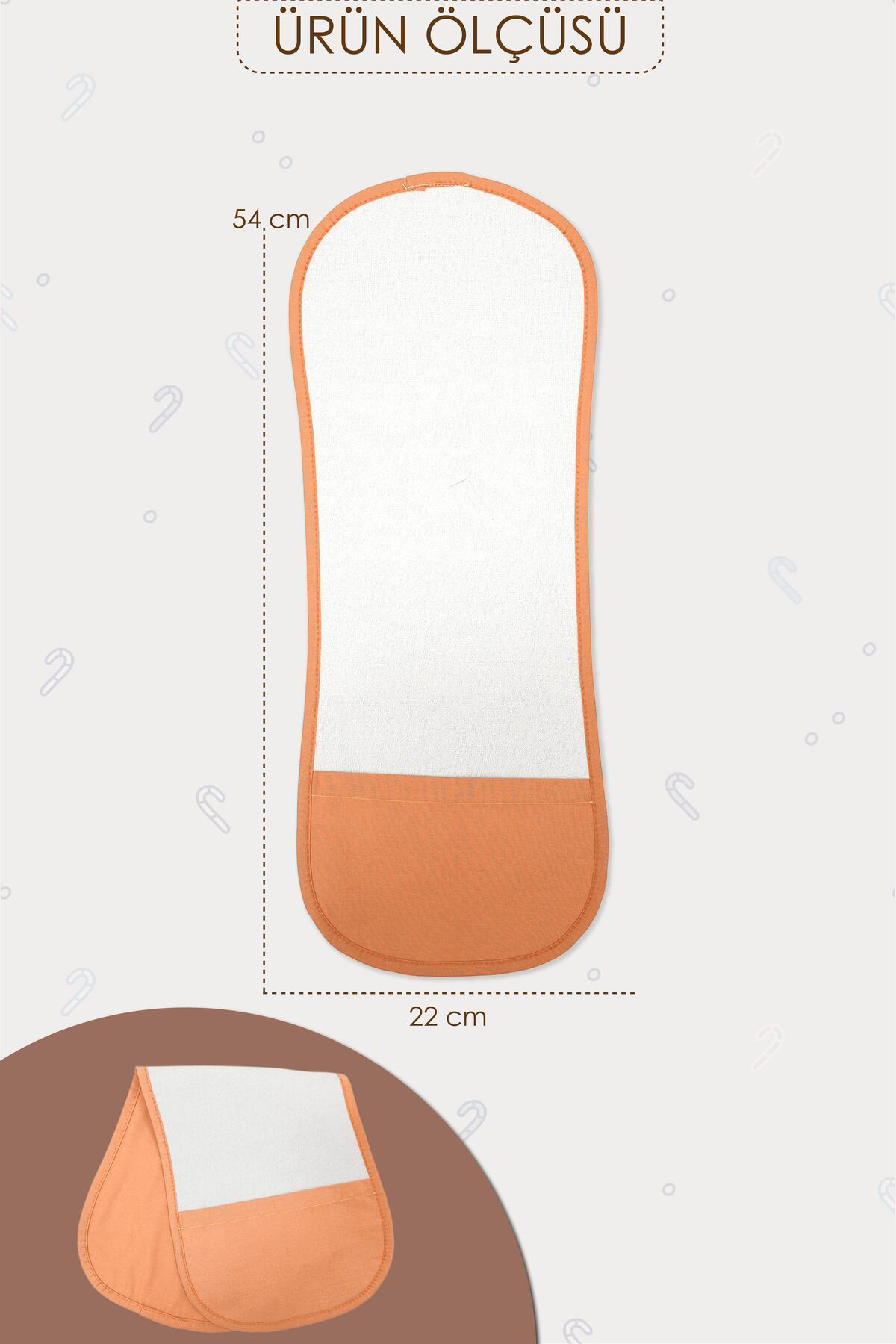 Mordesign Bebek Salya Bezi,Ağız Mendili, Yumuşak Geğirme Bezi,2 Katmanlı Sı