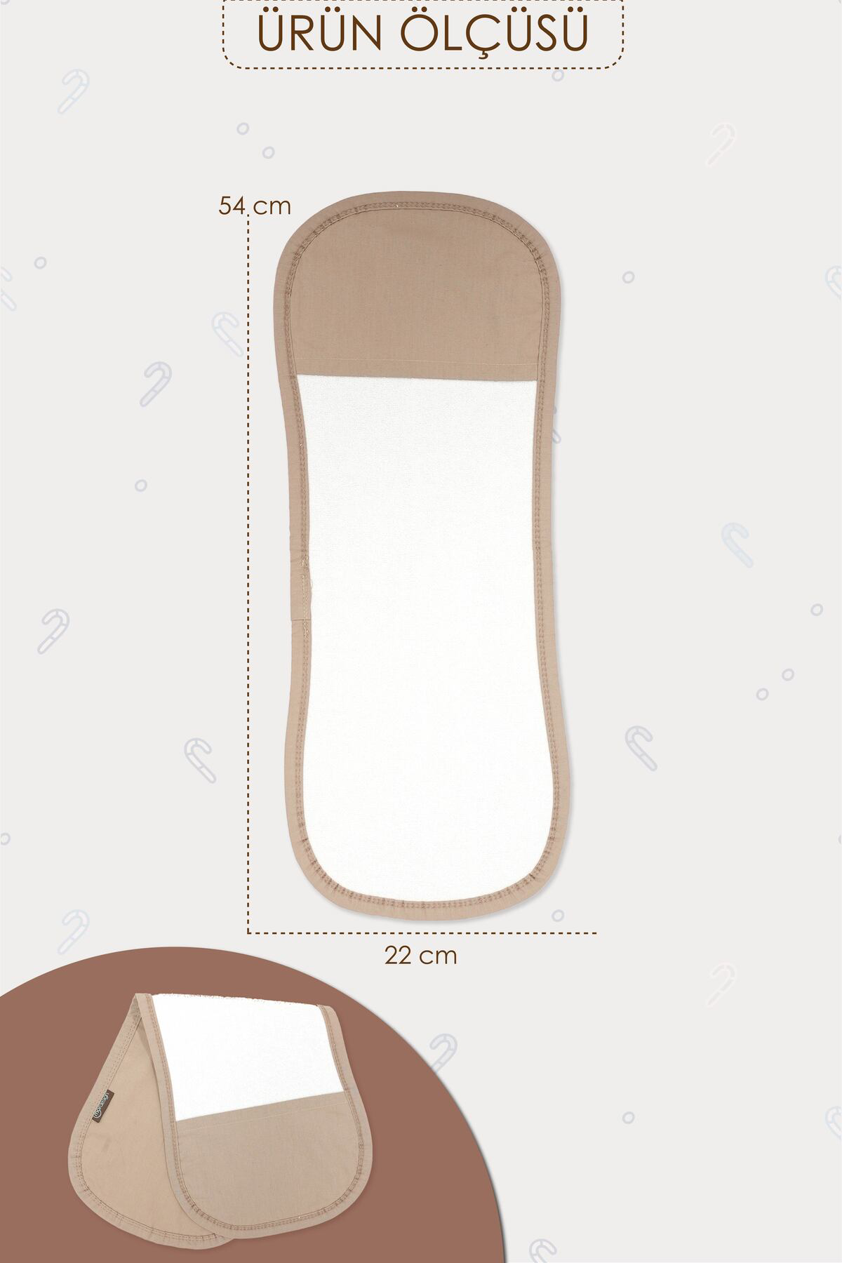 Mordesign Bebek Salya Bezi,Ağız Mendili, Yumuşak Geğirme Bezi,2 Katmanlı Sı