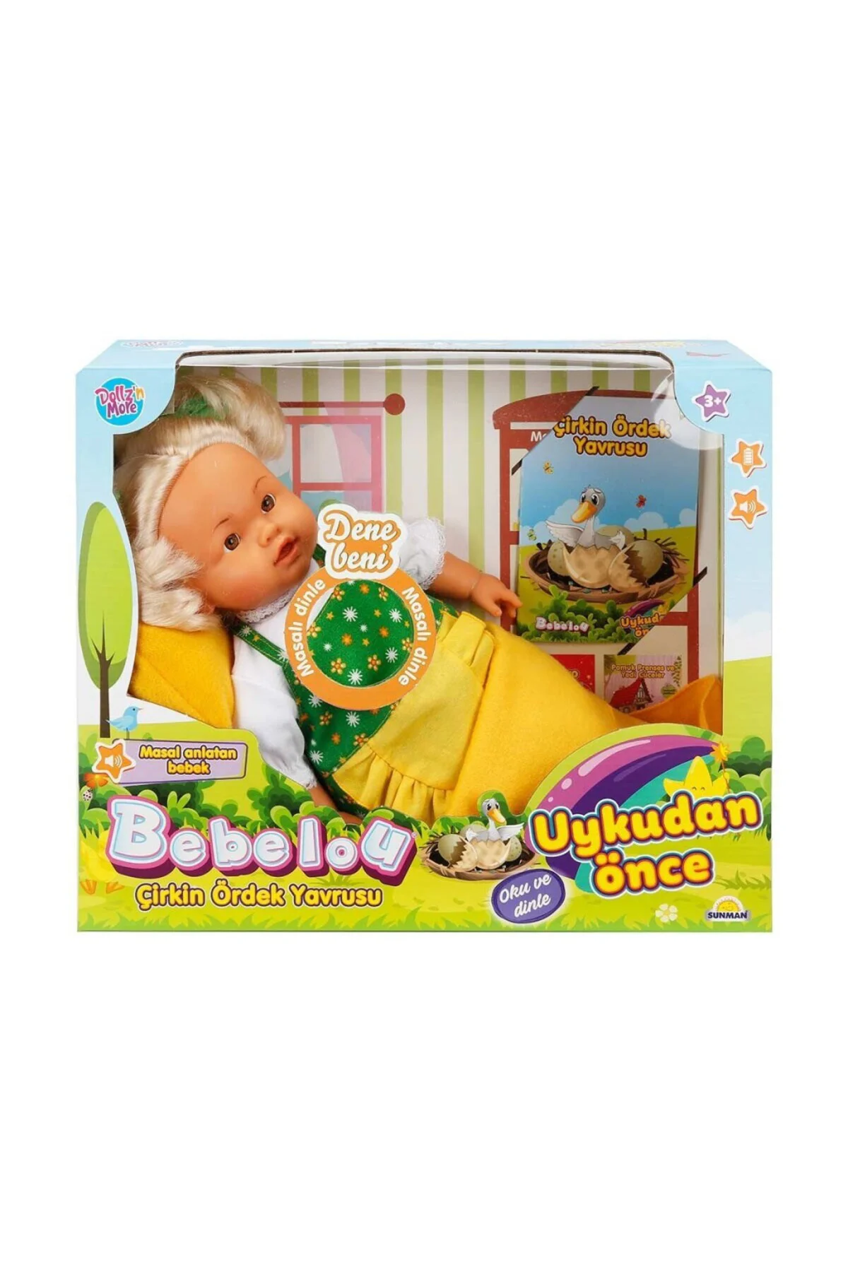 BEBEK SET BEBELOU UYKUDAN ÖNCE DOLGU MASAL ANLATAN ÇİRKİ