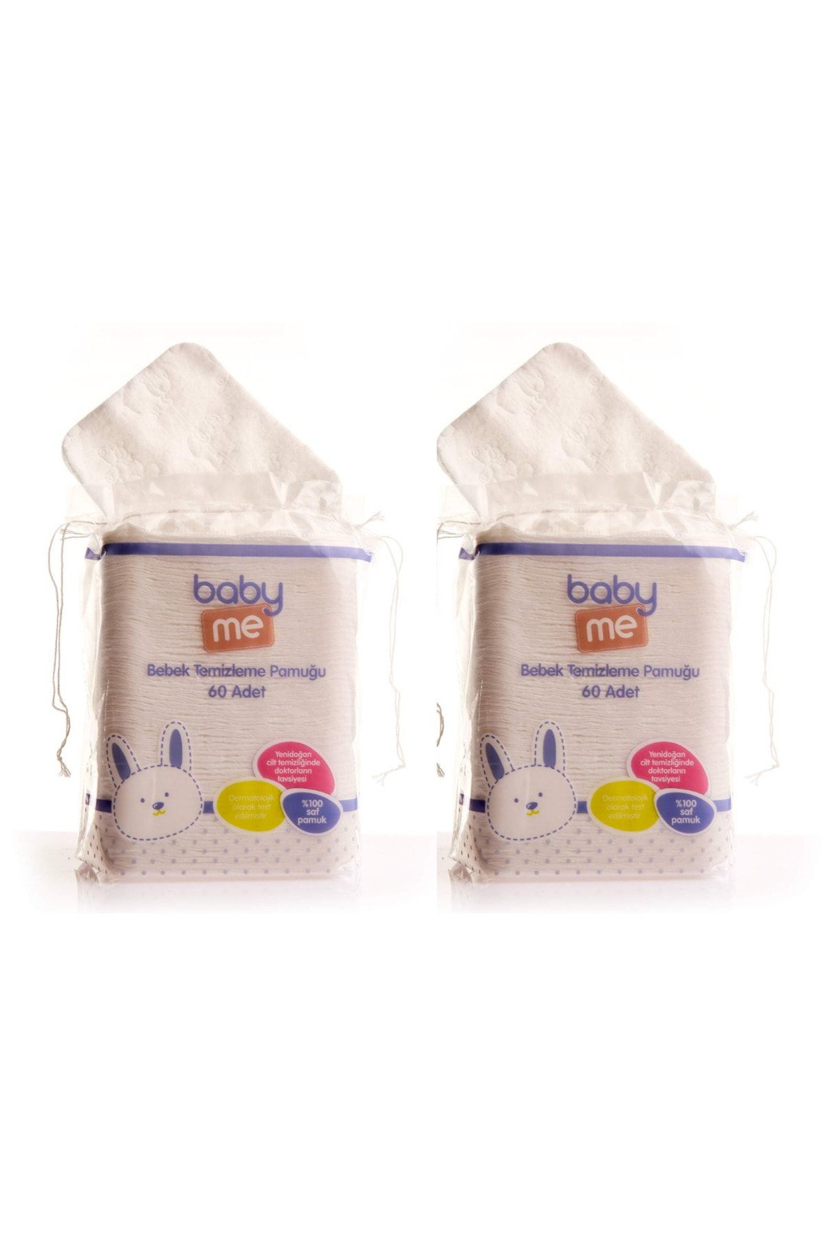 Baby&Me Bebek Temizleme Pamuğu 2X60 Adet