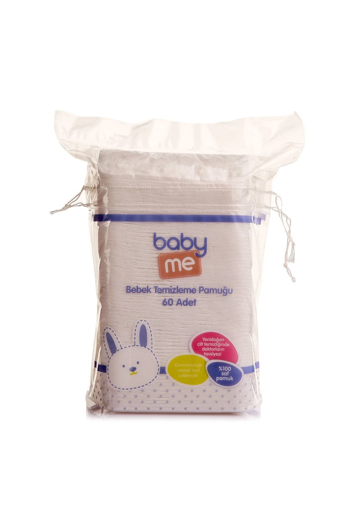 Baby&Me Bebek Temizleme Pamuğu 8X60 Adet
