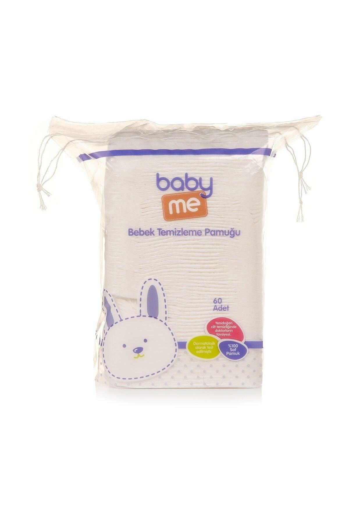 Baby&Me Bebek Temizleme Pamuğu 60 Adet Bae-20017