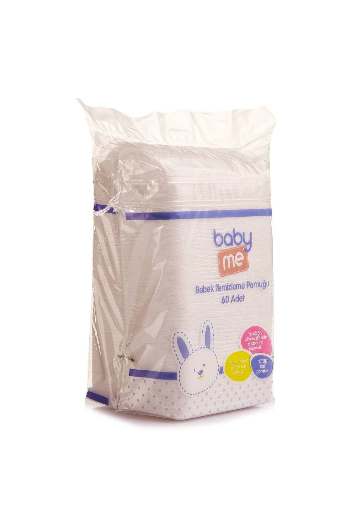 Baby&Me Bebek Temizleme Pamuğu 10X60 Adet