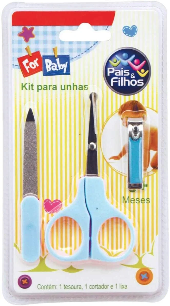 Bebek Tırnak Bakım Seti - Mavi Bebek Tırnak Bakım Seti - Mavi
